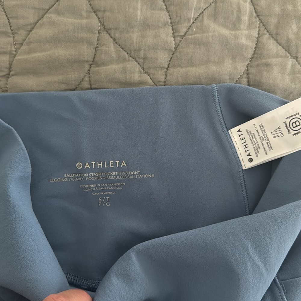 Athleta Salutation Stash Pocket II 7/8 Tight - Picture 8 of 9